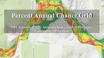 Using Percent Annual Chance Grid in GIS
