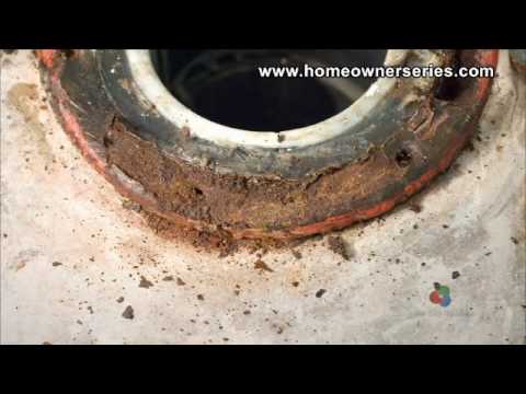 How To Fix A Toilet Cement Sub Flooring Repairs Part 1 Of 2
