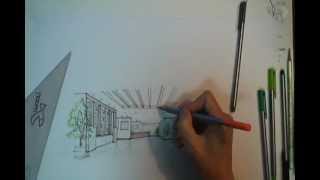 Freehand  Interior Perspective (프리핸드 실내투시도)