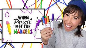 When Pencil Met the Markers | Read Aloud Story Time with Bri Reads