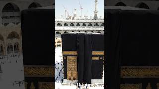 kaba dron view of kiswa 🕋❤️🥹😭🤲 #trendingshorts #beautiful #makkahtarwihpriests