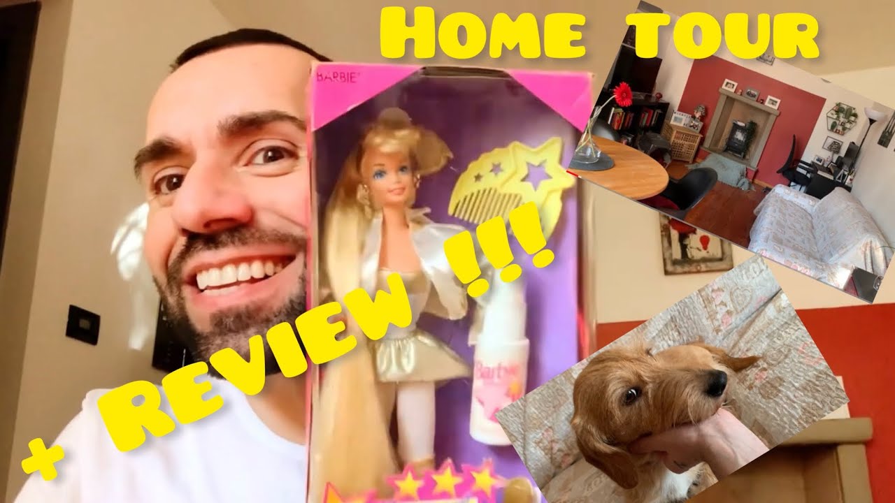 ❤️ HOME TOUR ❤️ + Review Barbie Hollywood Hair 1992 ❤️