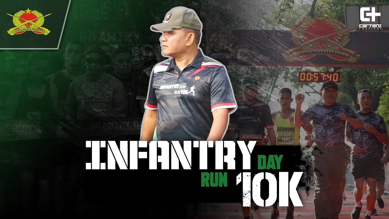 Infantry Day Run 10K - HUT Infanteri ke 74
