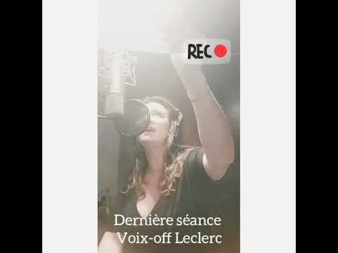 Vidéo Ma dernière voix-off de la saga radio Leclerc - Marilyn HERAUD