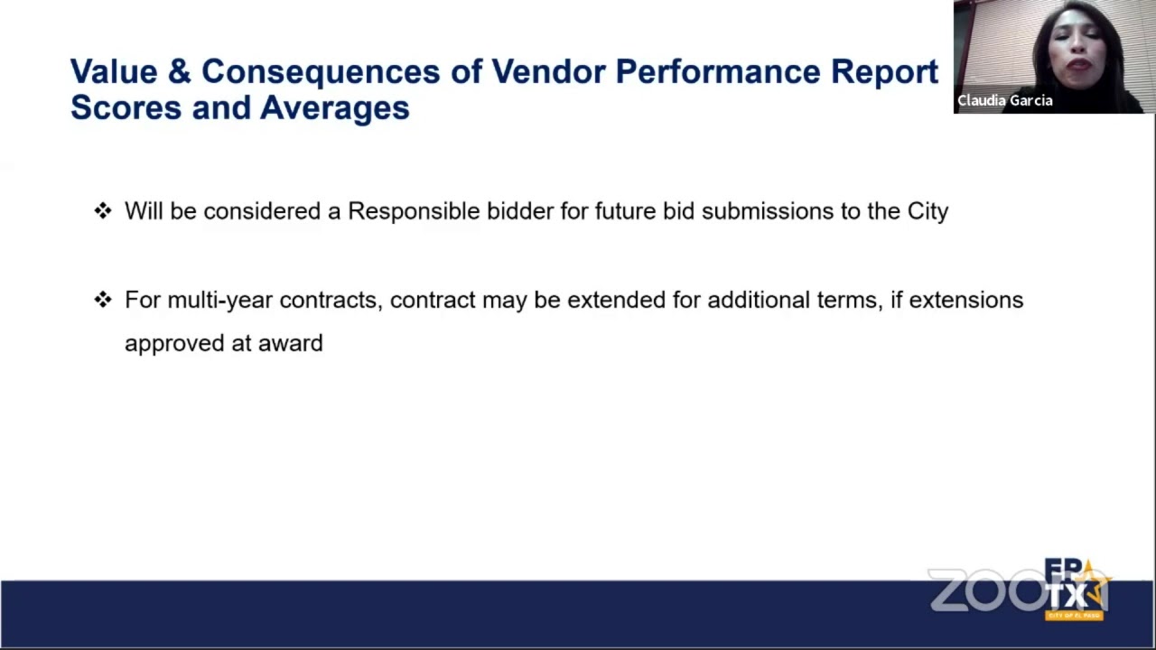 Doing Business with the City