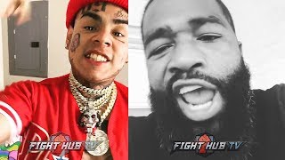 ADRIEN BRONER VS 6IX9INE! BOTH TRADE WORDS ONLINE AS 250K BET PLACED ON BRONER LOSING screenshot 1