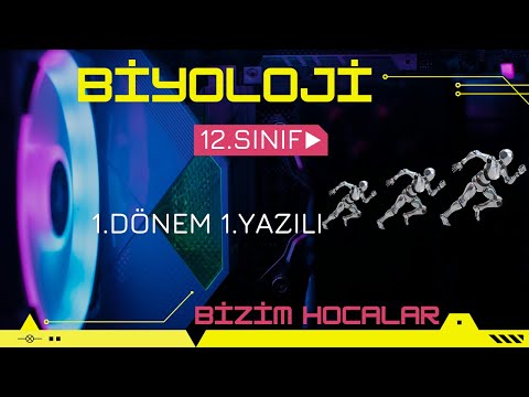 Yazılı çalışması Biyoloji 12.sınıf 1.dönem 1.Yazılısı (N. asitler-protein sentezi- biyoteknoloji)