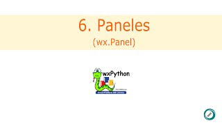 Curso de wxPython 6. Paneles (wx.Panel)