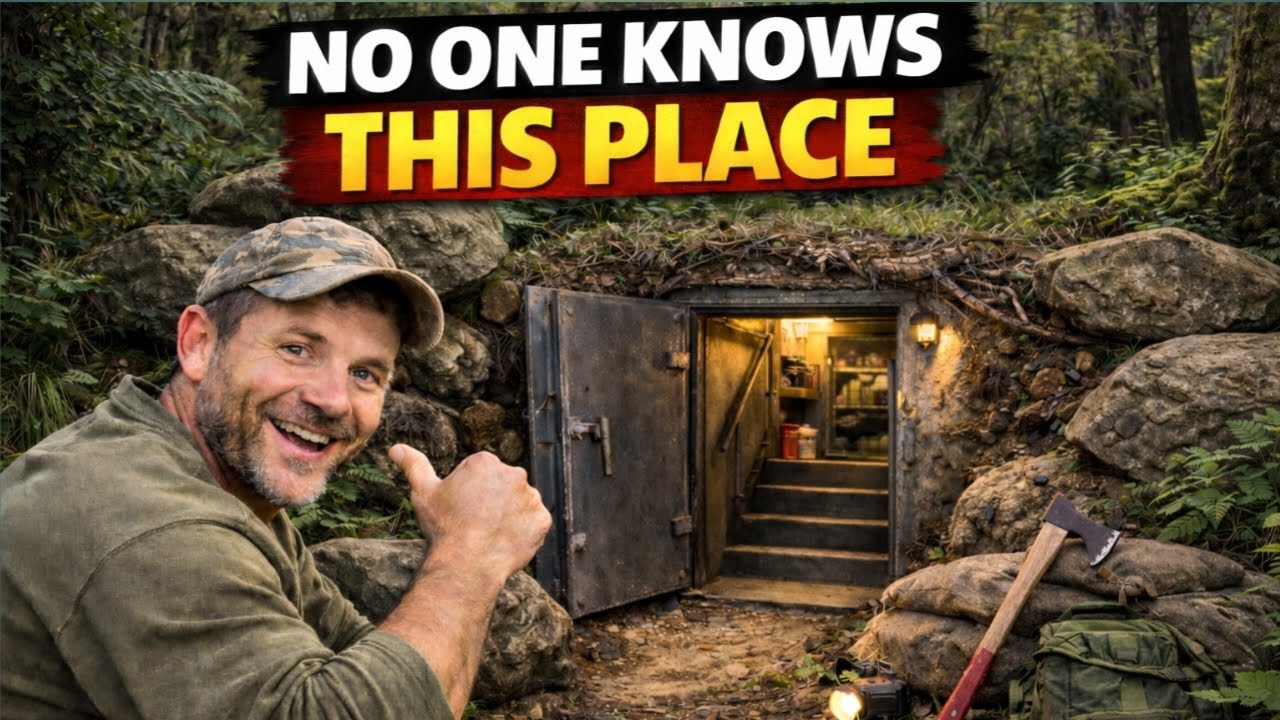 No One Knows this Place | This Man Made a Real Life Luxury Bunker.