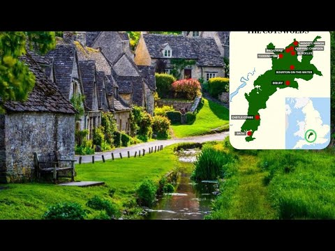 قرية بايبري… واحدة من أجمل قرى الريف الانجليزي في كوتسولد Bibury village in Cotswolds🌳🦆🏝️🏞️🌞