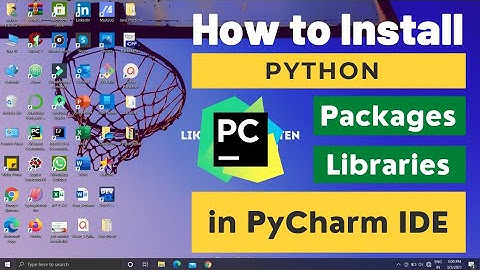 How to Install Python Packages / Libraries in PyCharm IDE ⚡Gelvix Tech⚡