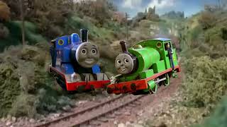 the South Park intro but it's Thomas and Friends