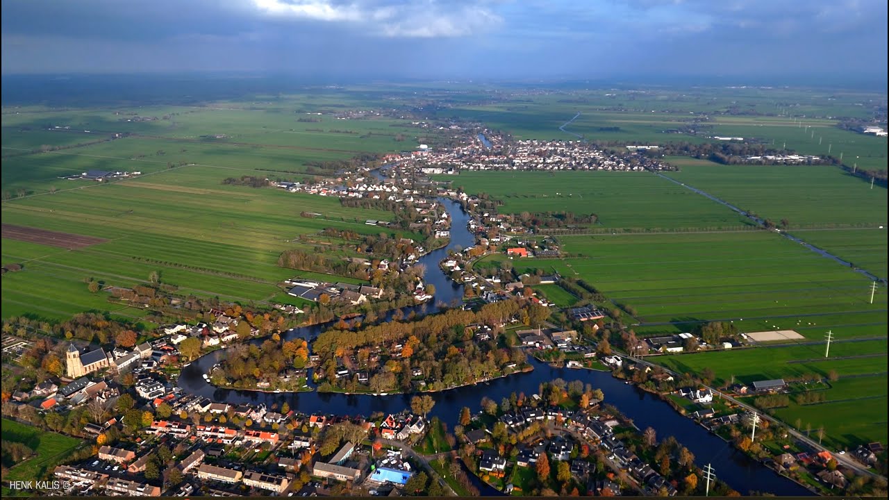 Giessenburg.The Netherlands, South holland, Molenlanden, Time-laps ...