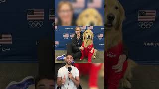 Meet Beacon: The Therapy Dog Helping Team USA Gymnastics Shine | Cal's Good News