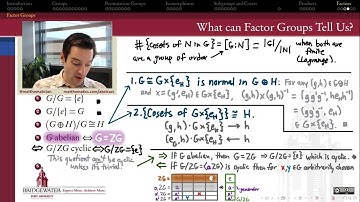 301.9E Some Properties of Factor Groups