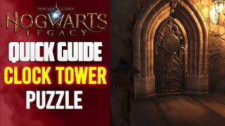 Famous Clock Tower Door Puzzle Quick Guide Hogwarts Legacy With Commentary Profile