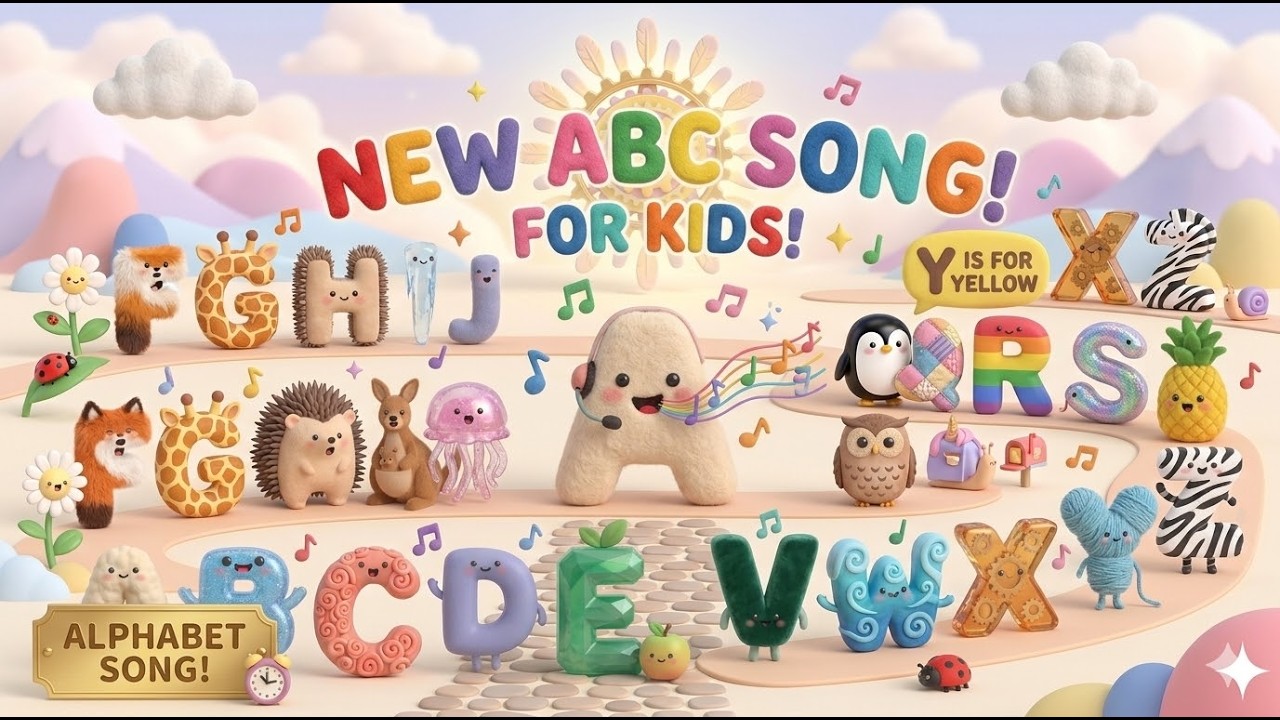 Updated Alphabet YOU'VE NEVER SEEN AN ABC SONG LIKE THIS! 🌈 (New Alphabet Song 2026 ...