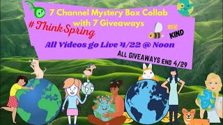 ThinkSpring Bee Kind Mystery Unboxing + 7 GIVEAWAYS 2021 #SmallChannelGiveaway #MakeupGiveaway