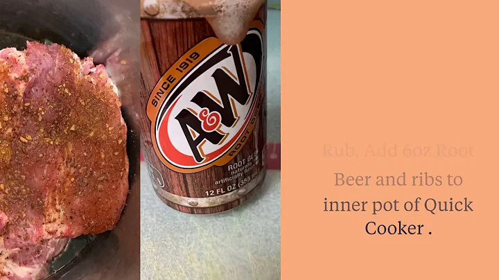 Quick Cooker Root Beer Ribs