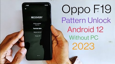 Oppo F19 Hard Reset || Pattern Unlock 2023