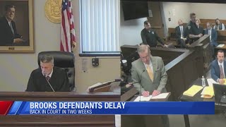 Brooks Plea Bargains Delayed