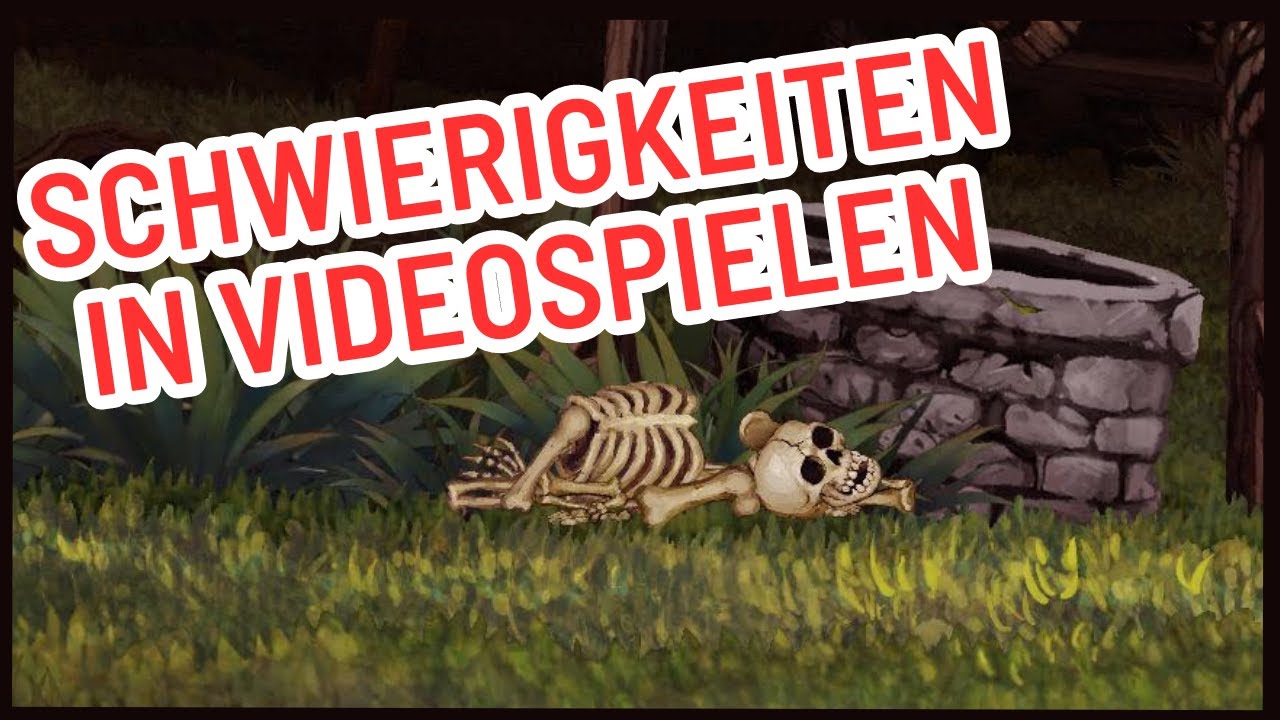 SCHWIERIGKEITEN in Videospielen! Einfach ist nicht einfach und schwer ist nicht schwer (oder so...)