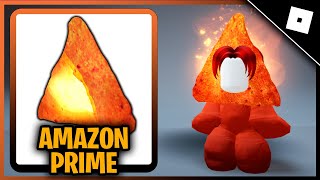 Turn up the heat!  Prime subscribers can claim the Flaming Hot Chip  head accessory for their #Roblox avatar now through January 2…