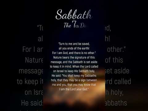 REMEMBER THE SABBATH 162