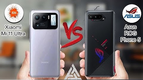 ROG Phone 5 VS Xiaomi Mi 11 Ultra | Xiaomi | Asus | VS | Comparison