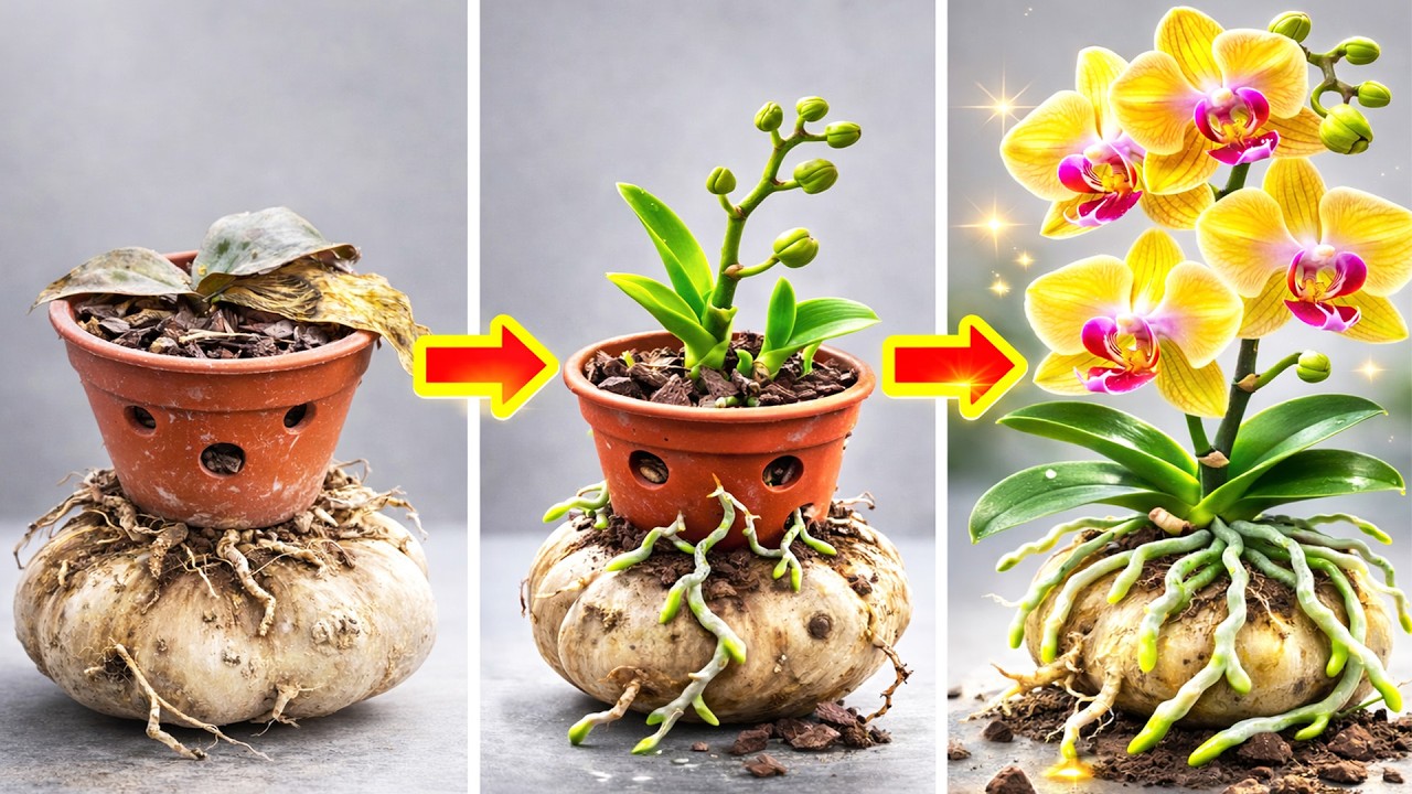 Orchid Revival Miracle: From Dying to Endless Blooms