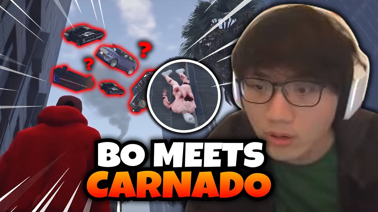 Bo experiences his FIRST CARNADO | GTA RP NoPixel