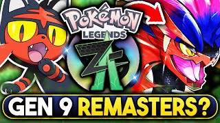 Pokemon News Gen 9 Remasters For Switch 2? Mega Starter Evolution Rumors For Legends Z-A More