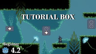 Tutorial Message Box with customizable input - Beginner - Learn Godot 4 - no talking