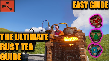 Easy Mixing Table, Teas, & Berries Guide | Rust Tutorial 2024