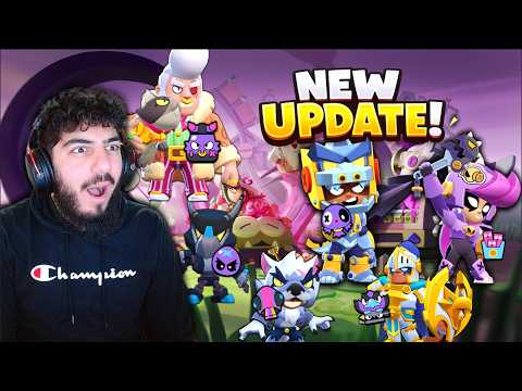 I UNLOKCED EVERYTHING IN THE NEW BRAWL STARS UPDATE