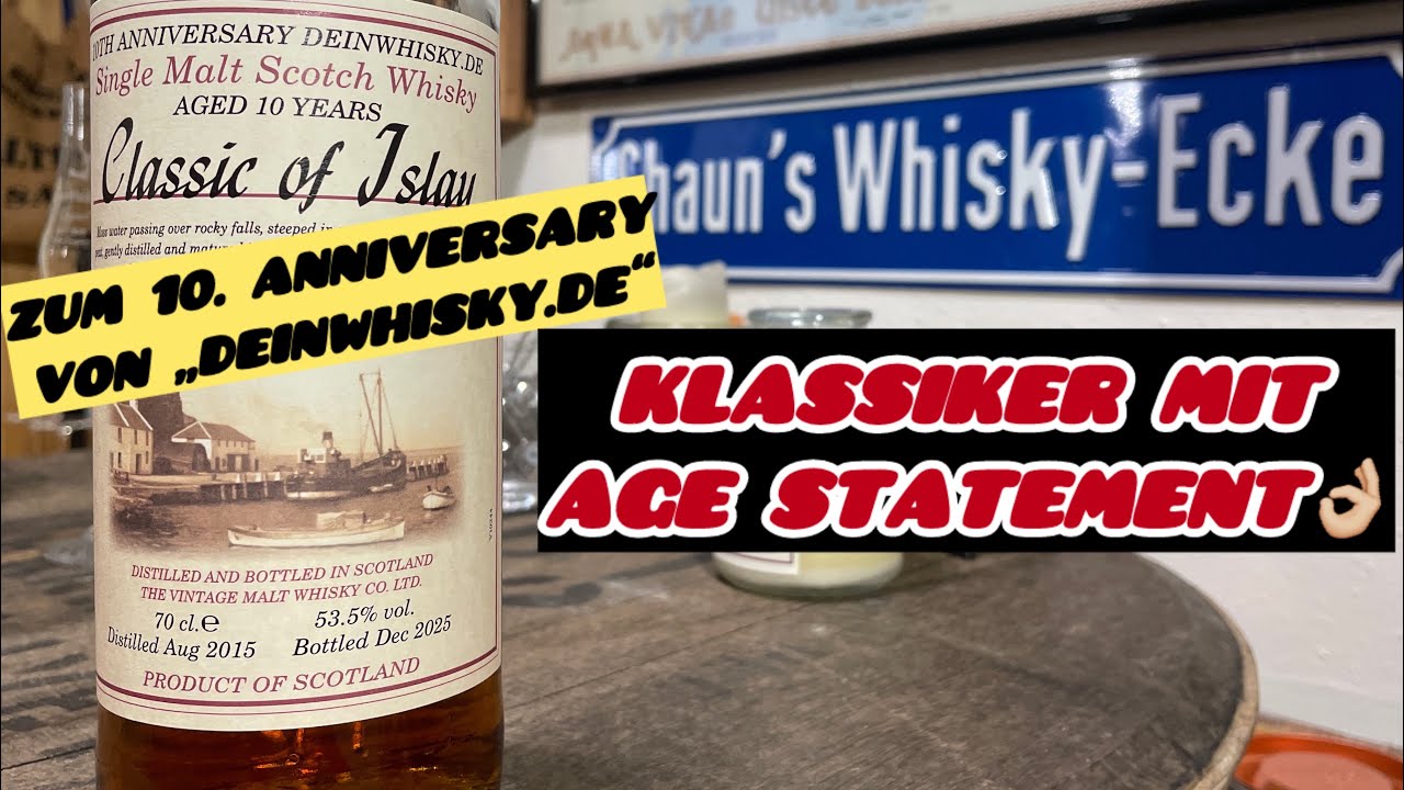 NEU! Classic of Islay 10 Jahre  für 