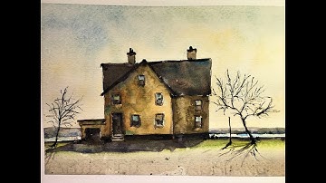 WATERCOLOR IN 5- Painting "Into the Light" in Watercolor- with Chris Petri