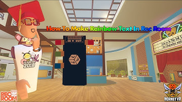 How To Get RAINBOW Text In Rec Room!