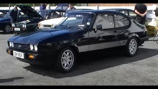 Ford Capri Ace Cafe 2013 London .Wow Clic Cool 1970S And 1980S Cars On Youtube Reaction.