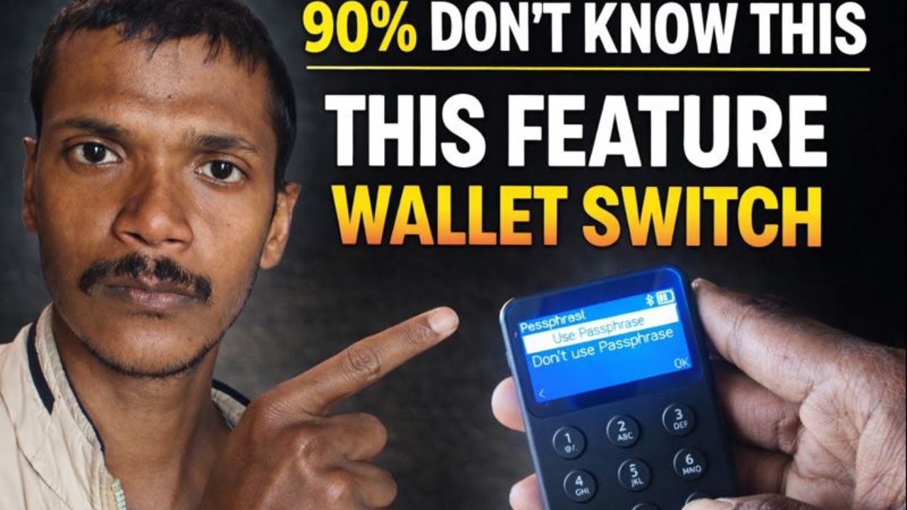 90% людей не знают об этой функции переключения кошелька | Аппаратный кошелек SafePal (Часть 2)