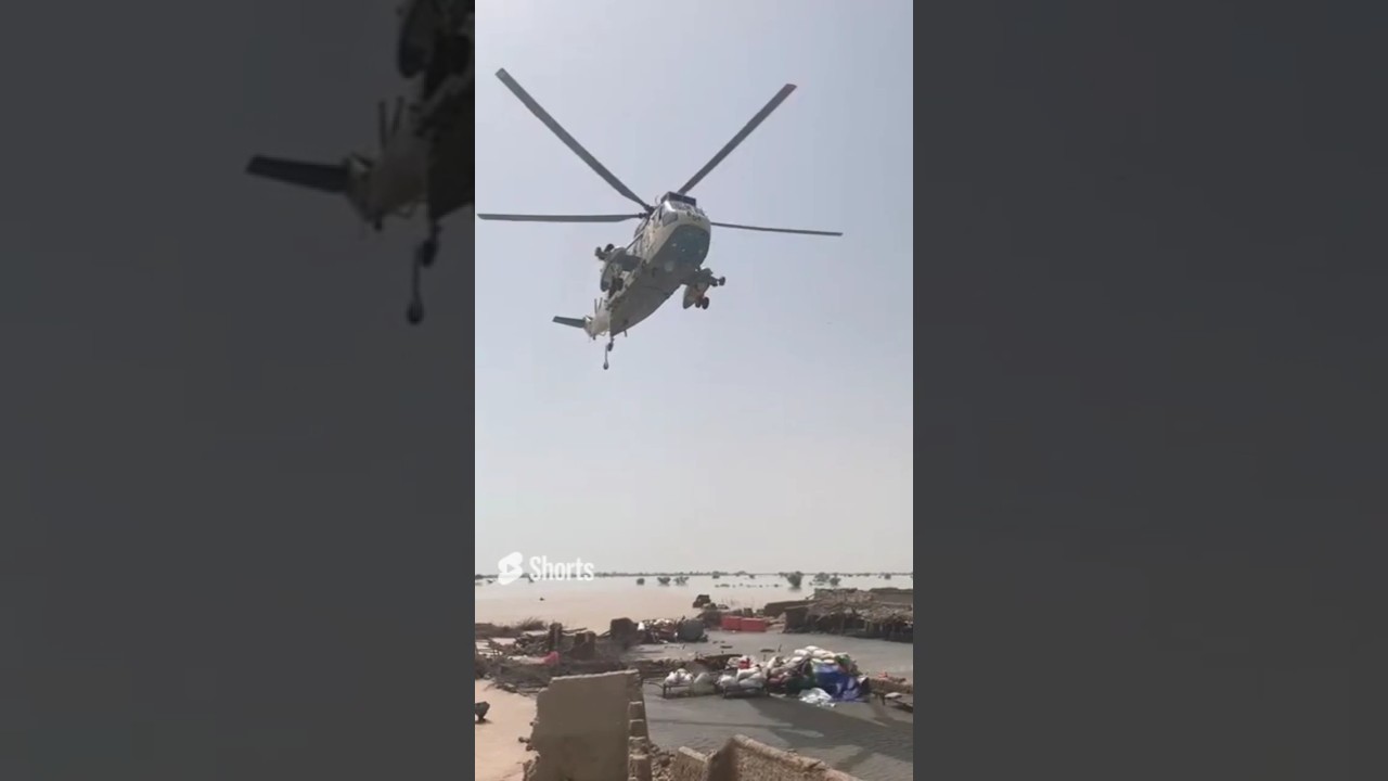 Pakistan army helicopters rescue operation 