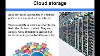 Computer Architecture - Cloud Storage