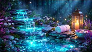 Relaxing Waterfall Sounds 🌿 Healing Piano Music for Stress & Anxiety Relief, Calm Mind & Inner Peace screenshot 2