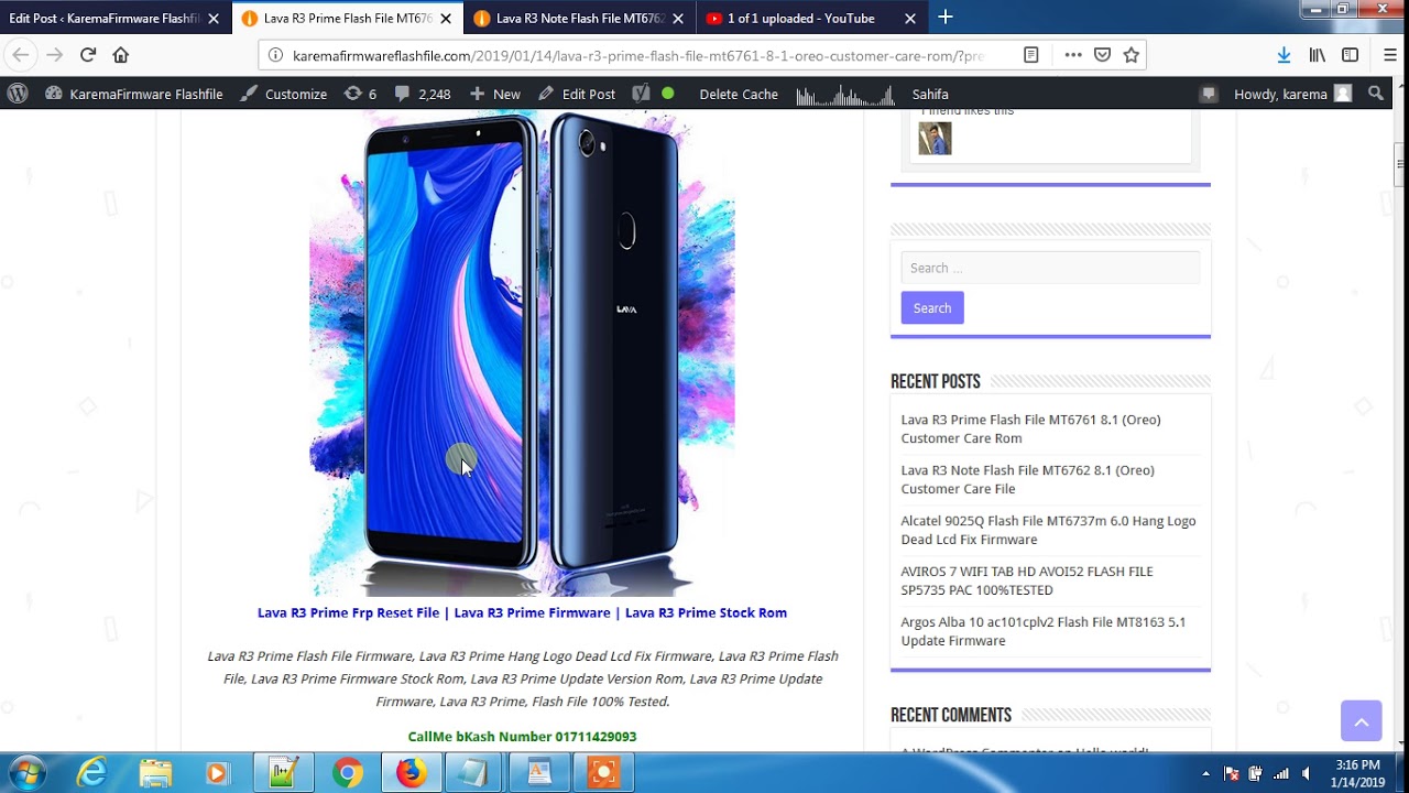 Lava R3 Prime Flash File MT6761 8 1 Oreo Customer Care Rom