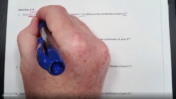8th Grade Eureka Math Module 3: Lesson 6 - Dilations on the Coordinate Plane