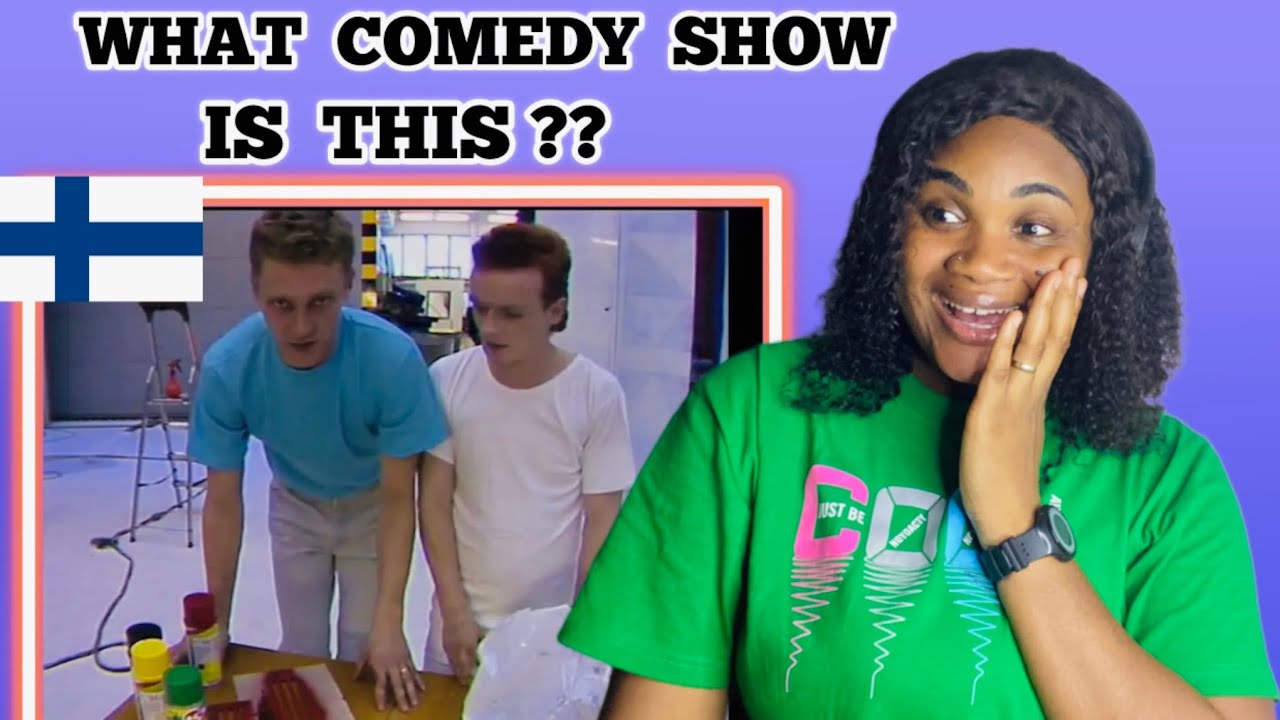 Reaction To Hymyhuulet - Raidat paitaan ( Finnish Comedy)