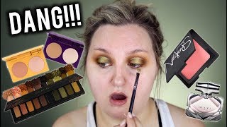 FULL FACE FIRST IMPRESSIONS TESTING NEW MAKEUP + PERFUME