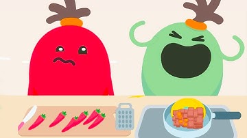 Spicy Kids Learn Cooking - Baby Fun Making Foods | Dumb Ways JR Boffo