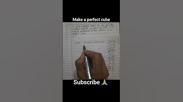 Find smallest number by which 3072 must be multiplied to get a perfect cube. #class9maths #maths
