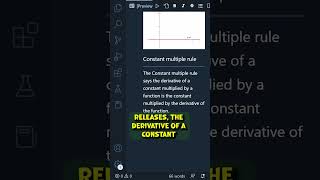 Derivative rule (Calculus)  of Constants function | Data Science Interview Questions | Mathmatics
